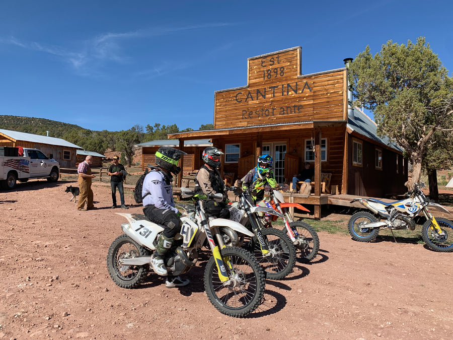 Guided Motorcycle/Dirt Bike Tours in Moab UT.  Private motorcycle tours, group motorcycle tours, logistical support: refuel, trail lunch, drop off and pickup, recovery, RV rental in Moab, UT.