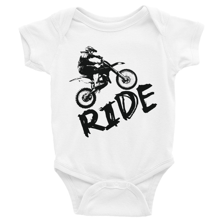 Dirt Bike Ride Infant Bodysuit
