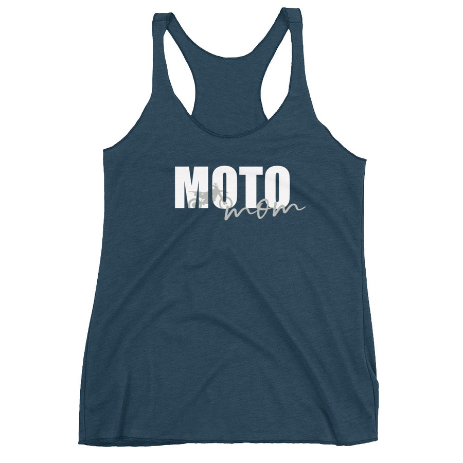 Moto Mom Women's Racerback Tank
