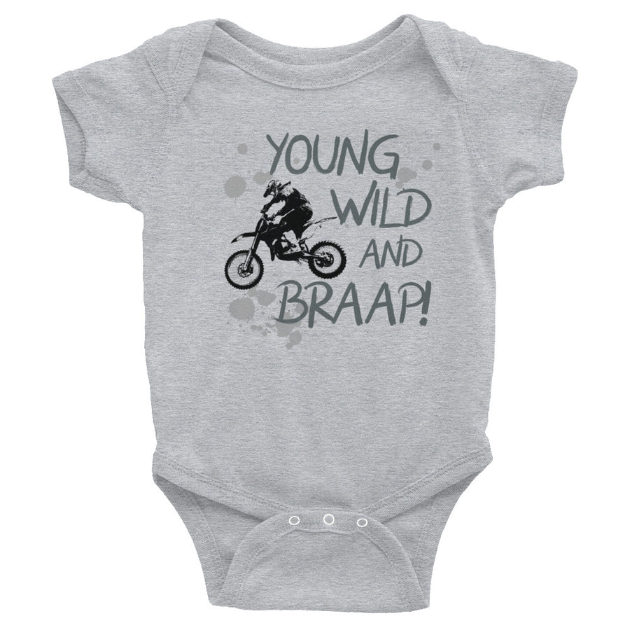 Young Wild & Braap Infant Bodysuit