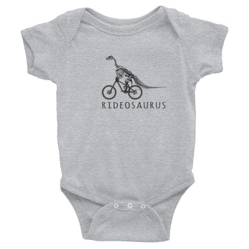 Bike Rideosaurus Infant Bodysuit