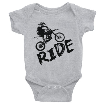 Dirt Bike Ride Infant Bodysuit