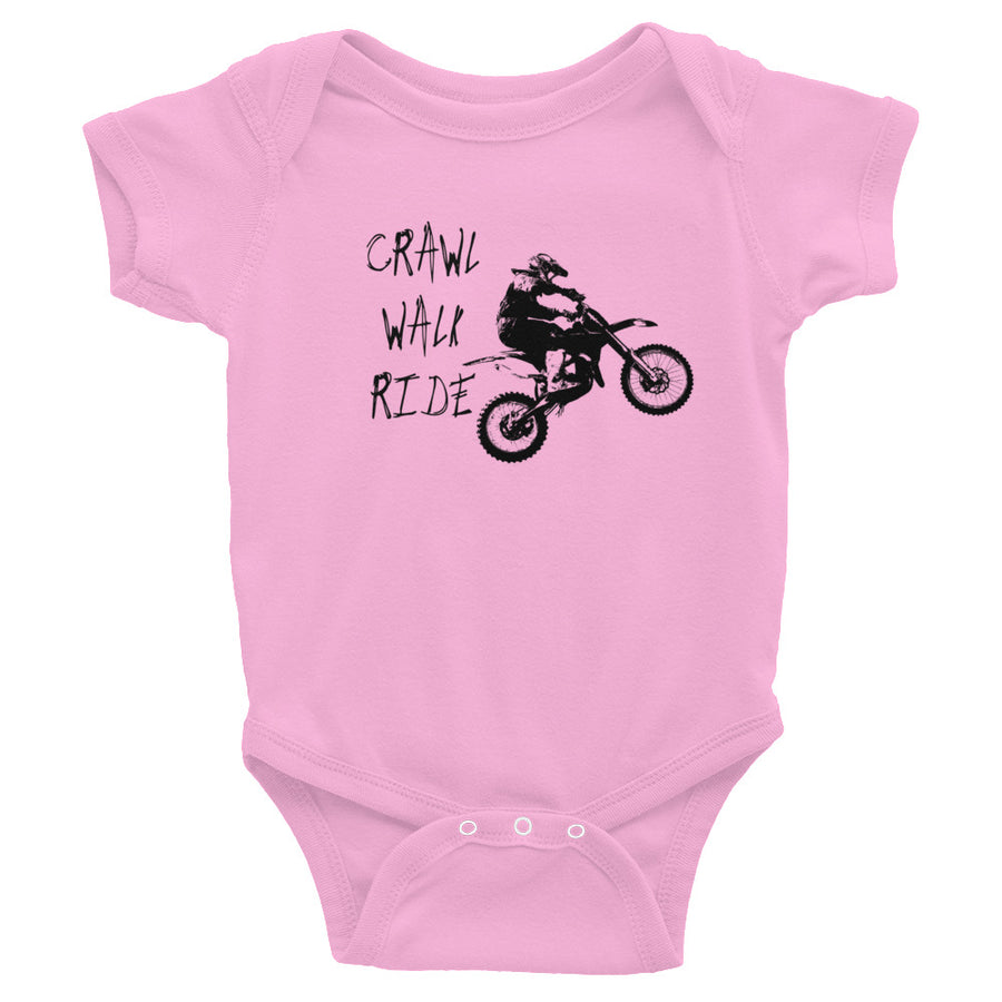 Crawl Walk Ride Infant Bodysuit