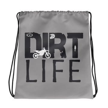 Dirt Life Drawstring bag