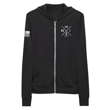 RMI Lightweight Unisex zip hoodie