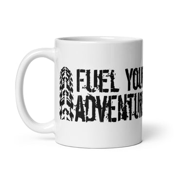 Fuel Your Adventure Motorcycle Mug